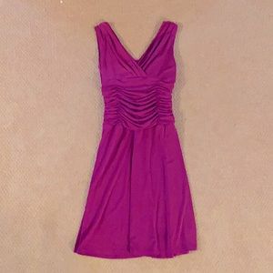 DRESS BARN Ruched-waist Sleeveless Dress